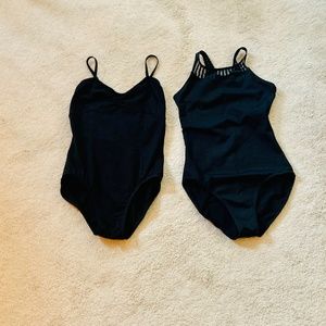 Natalie Black Leotard, Adult size XL and Second Leotard Free